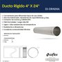 Imagen de DUCTO RIGIDO DE ALUMINIO 4" X 24"